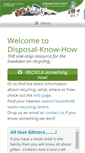 Mobile Screenshot of disposalknowhow.com